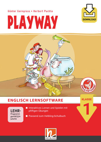 Playway 1 Englisch Lernsoftware - Box mit Booklet und Download-Code - Herbert Puchta, Günter Gerngross