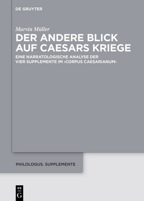 Der andere Blick auf Caesars Kriege - Marvin Müller