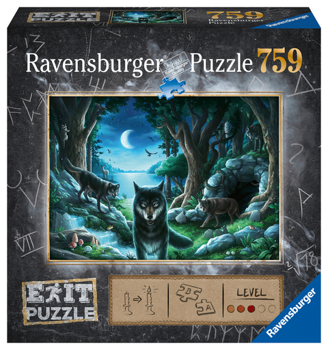 Ravensburger EXIT Puzzle 15028 Wolfsgeschichten 759 Teile