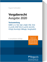 Vergaberecht - Ausgabe 2020