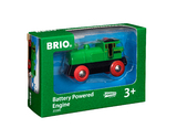 BRIO World 33595 Speedy Green Batterielok – Inklusive Scheinwerfer, kann vorwärts und rückwärts fahren – Geeignet für Kinder ab 3 Jahren