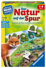 Ravensburger 25041 - Der Natur auf der Spur - Spielen und Lernen für Kinder, Lernspiel für Kinder von 4-8 Jahren, Spielend Neues Lernen für 2-4 Spieler - Klaus Kreowski