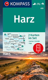 KOMPASS Wanderkarte Harz - 