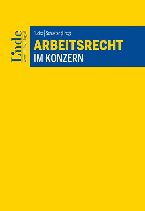 Arbeitsrecht im Konzern - Laleh Behrus-Kiennast, Teresa Bogensberger, Lukas Disarò, Christian Graf, Hubert Huber, Jakob Kisser, Nina Lambacher, Peter Lohberger, Nina Samitsch, Rudolf Schwab, Teresa Waidmann