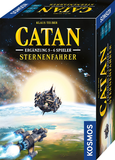 CATAN - Sternenfahrer - Ergänzung 5 und 6 Spieler - Klaus Teuber