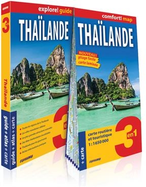 Thaïlande explore guide + atlas + map