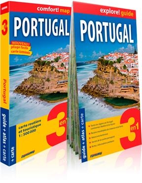 Portugal explore guide + atlas + map