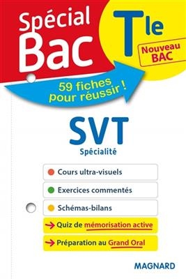 SVT terminale spécialité : nouveau bac : 59 fiches pour réussir ! - Coraline Madec