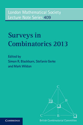 Surveys in Combinatorics 2013 - 