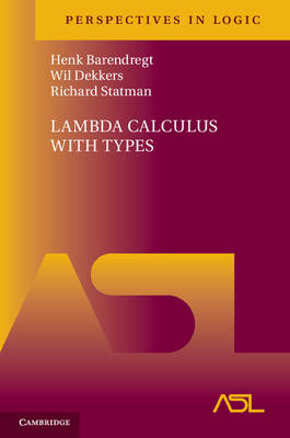 Lambda Calculus with Types -  Henk Barendregt,  Wil Dekkers,  Richard Statman