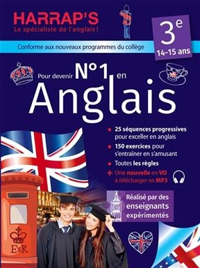 Pour devenir n° 1 en anglais 3e, 14-15 ans : conforme aux nouveaux programmes du collège - Rozenn Etienne