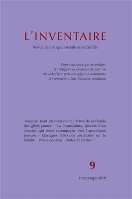 INVENTAIRE N 9 -  Collectif