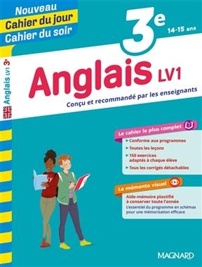 Anglais LV1 3e,14-15 ans - Nicole de Vannoise, Jean Cureau