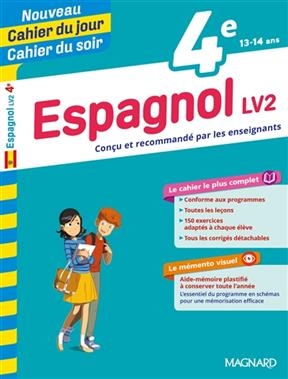 Espagnol LV2 4e, 13-14 ans - Nieves Ciria, Martine Teillard