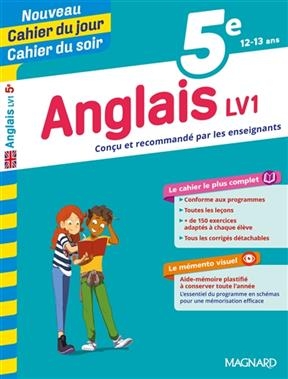 Anglais LV1 5e, 12-13 ans - Nicole de Vannoise, Jean Cureau