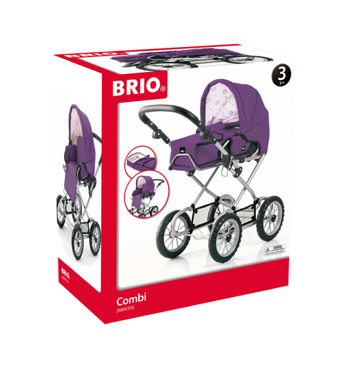 BRIO Puppenwagen Combi, violett