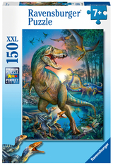 Ravensburger Kinderpuzzle - 10052 Urzeitriese - Dinosaurier-Puzzle für Kinder ab 7 Jahren, mit 150 Teilen im XXL-Format