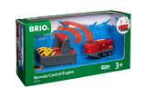 BRIO World 33213 IR-Frachtlok – Elektrische Lokomotive mit Fernsteuerung – Zubehör für die BRIO World – Kleinkindspielzeug empfohlen ab 3 Jahren