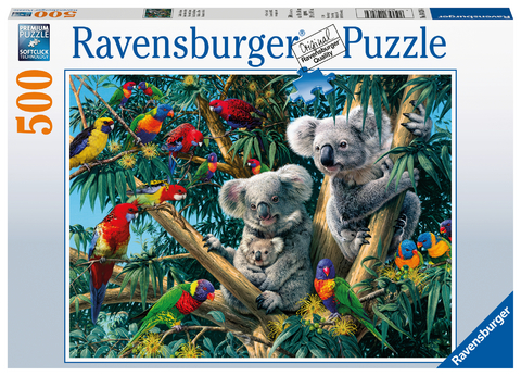 Koalas im Baum (Puzzle)