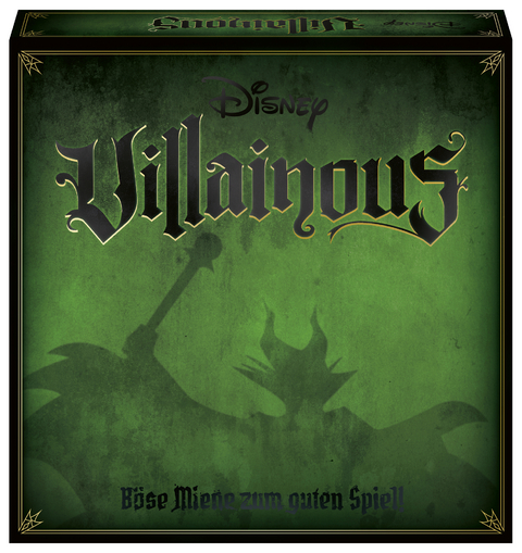 Ravensburger Familienspiel Disney Villainous, Brettspiel für Kinder und Erwachsene, 2-6 Spieler, Gesellschaftsspiel ab 10 Jahren mit Disneybösewichten