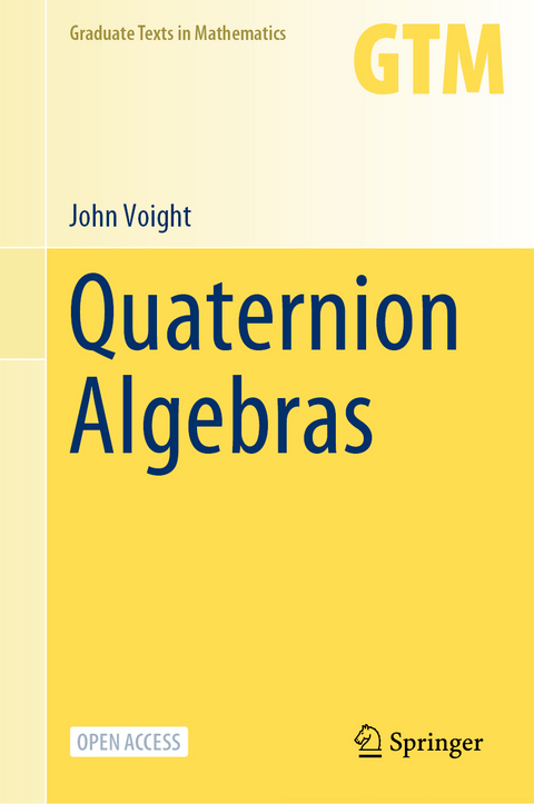 Quaternion Algebras - John Voight