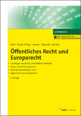 Öffentliches Recht und Europarecht - Kock, Kai Uwe; Stüwe, Richard