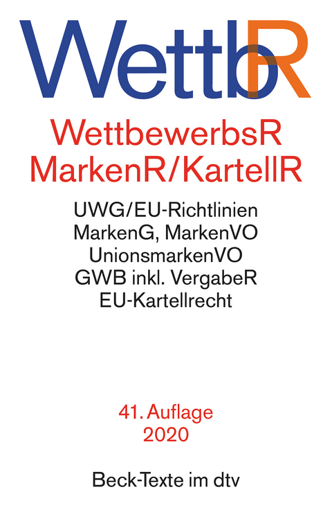 Wettbewerbsrecht, Markenrecht und Kartellrecht