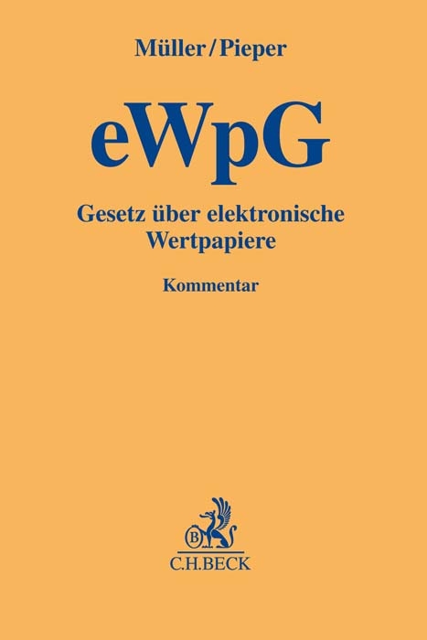 Gesetz über elektronische Wertpapiere (eWpG) - 