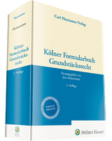 Kölner Formularbuch Grundstücksrecht - Heinemann, Jörn