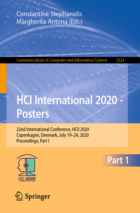 HCI International 2020 - Posters - 