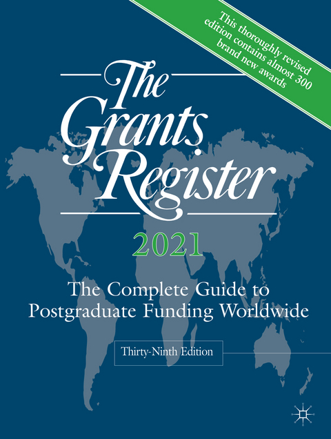 The Grants Register 2021 - 