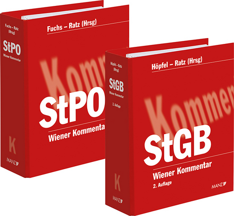 PAKET: Wr Komm StPO Kpl.-337.Lfg + 6 M Wr Komm StGB Kpl.-270.Lfg + 9 M - 