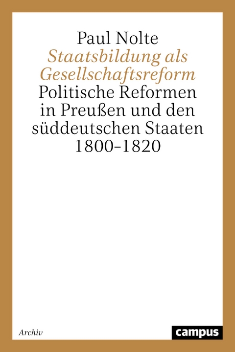 Staatsbildung als Gesellschaftsreform - Paul Nolte