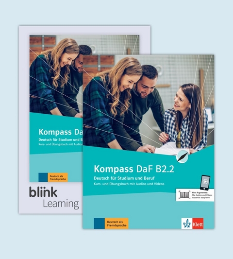 Kompass DaF B2.2 - Media Bundle BlinkLearning - Birgit Braun, Nadja Fügert, Friederike Jin, Klaus Mautsch, Ilse Sander, Nicole Schäfer, Daniela Schmeiser