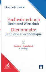 Fachwörterbuch Recht und Wirtschaft Dictionnaire juridique et économique - Doucet, Michel; Fleck, Klaus E. W.