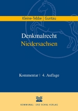 Denkmalrecht Niedersachsen - Andreas Kleine-Tebbe, Christian Guntau