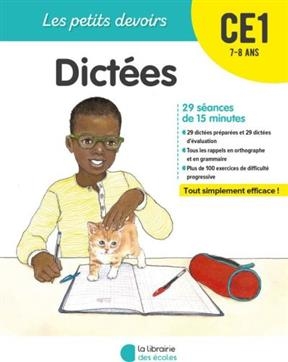 Dictées CE1, 7-8 ans : 29 séances de 15 minutes - Brigitte Guigui