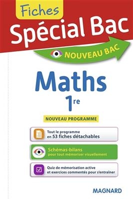 Maths 1re : nouveau programme, nouveau bac - Vito Punta