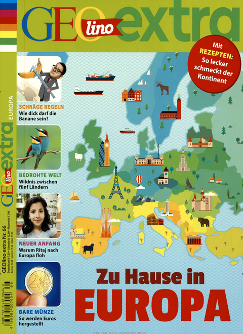 GEOlino Extra / GEOlino extra 66/2017 - Zu Hause in Europa - Rosemarie Wetscher