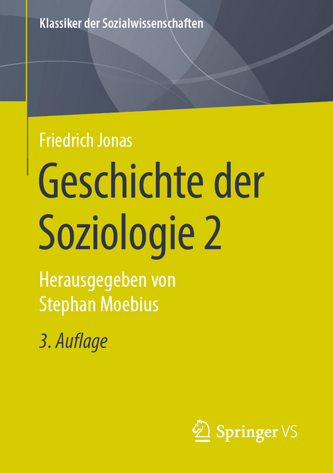 Geschichte der Soziologie 2 - Friedrich Jonas