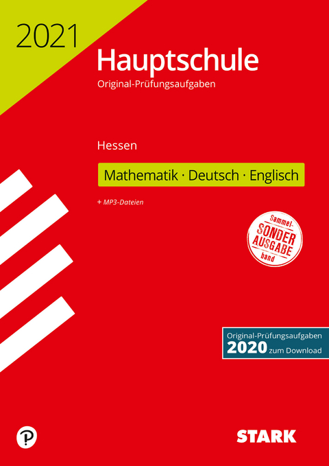 STARK Original-Prüfungen Hauptschule 2021 - Mathematik, Deutsch, Englisch - Hessen