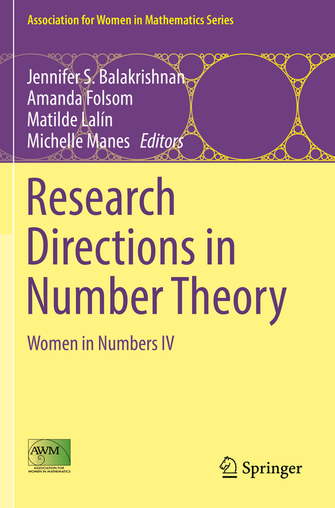 Research Directions in Number Theory - 