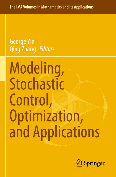 Modeling, Stochastic Control, Optimization, and Applications - 