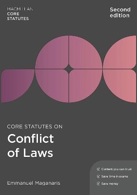 Core Statutes on Conflict of Laws - Emmanuel Maganaris