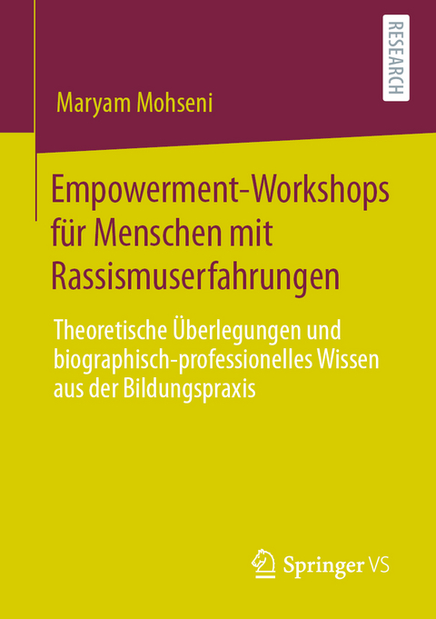 Empowerment-Workshops für Menschen mit Rassismuserfahrungen - Maryam Mohseni