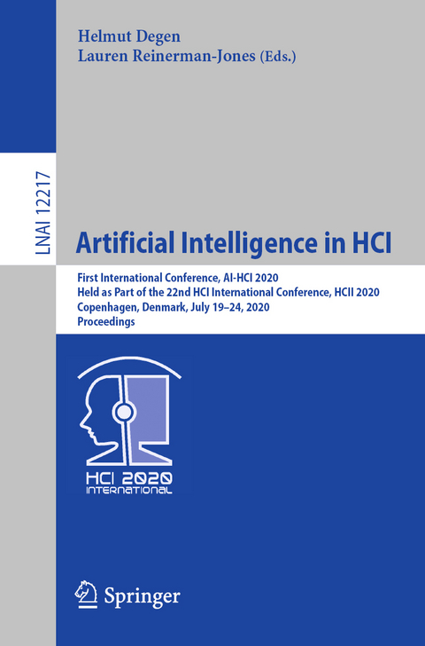 Artificial Intelligence in HCI - 