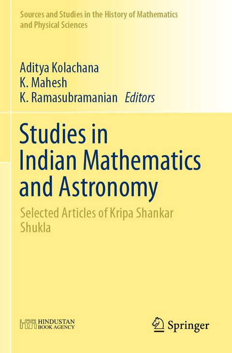 Studies in Indian Mathematics and Astronomy - 