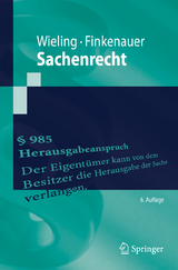 Sachenrecht - Wieling, Hans Josef; Finkenauer, Thomas