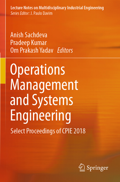 Operations Management and Systems Engineering - 