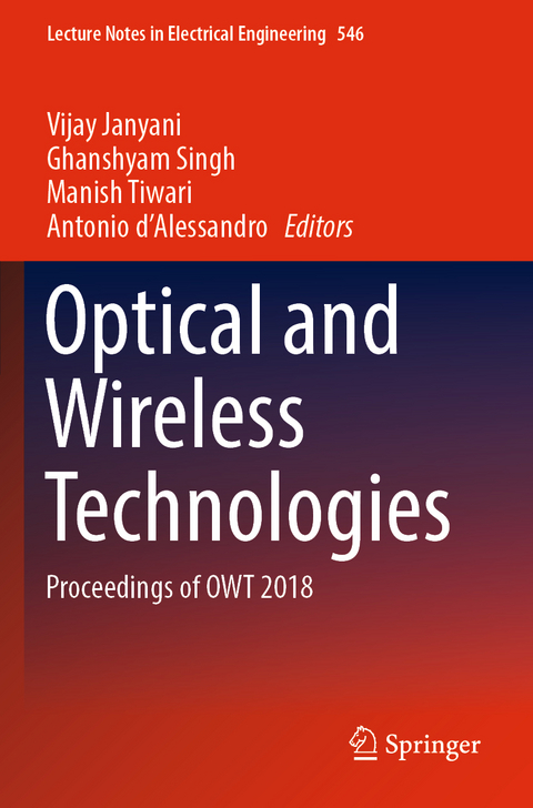 Optical and Wireless Technologies - 